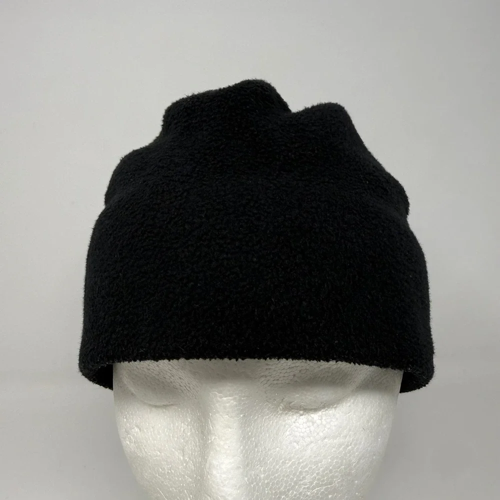 Bula Polartec Fleece Beanie Black Winter Skull Cap Made‎ in Canada Hat